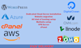 offer services on cloud digitalocean, aws, vultr, azure and ovh