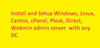 setup the ovh, contabo and linode server within 24 hours