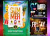 create and eye catchy party and event flyer