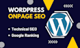 do onpage seo to optimize web page