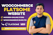 build online store in flatsome theme and fix woocommerce issues