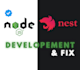 do  nodejs nestjs postgresql mysql mongodb backend api