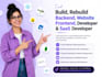build rebuild backend website front end developer saas developer