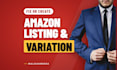 fix amazon variation listing errors and create fba product listings