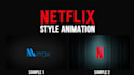 create your logo as netflix intro style