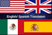 create an awesome english to spanish or spanish to english translation