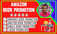 do amazon book promotion on social media
