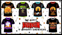 make awesome and attractive halloween tshirt design