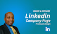 create and optimize your linkedin company page