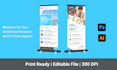 design professional retractable rollup banner and banner ads
