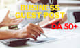 write and publish guest post with high da