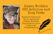 write spellbinding human written SEO articles and blog posts