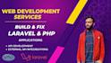 fix bugs and create custom PHP, laravel web apps