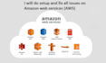 set up fix and configure all issues on amazon web services AWS