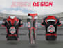 design custom sublimation sports jersey and gaming jersey with 3d mockup