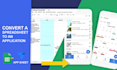 convert your spreadsheet into an application with appsheet