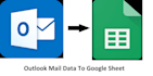 extract outlook mail content to google sheet using azur api