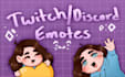 draw cute twitch or discord emotes for you