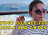 create a trendy video collage from your photos and videos