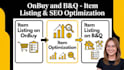 do onbuy and DIY bulk product listing and SEO optimization