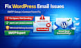 fix wordpress SMTP and contact form email issues