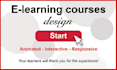 design your elearning course interactive quizz or animated quiz or questionnaire
