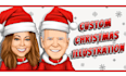 draw custom christmas illustrations