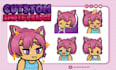 custom exclusive twitch emotes, icons, emoji and sub badges