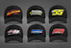 create a professional racing hats design, racing headgear