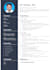write a professional resume