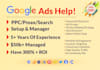 setup calls or leads google ads campaign for local business