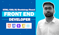 be your front end web developer using html css bootstrap