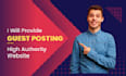 provide guest posting on high authority guest post sites