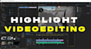 do editing highlight gaming video for youtube or tiktok