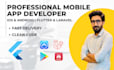 do mobile app development for IOS and android