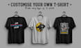 illustrate a vintage, text, typography, t shirt design