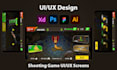make game UI, gui, UX design for consoles, PC and mobile