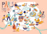 create an illustrated map of any place in a unique style