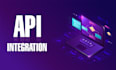 do API integration, development or bug fixing