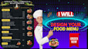 design menus, flyers, banners, shirt designs for restaurants, bars, food trucks