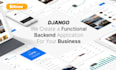 create web application on django and connect api
