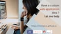 develop web application for you