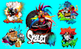 draw your graffiti logo, mascot or character