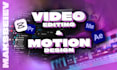 do video editing and motion design in a short time