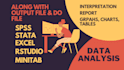 do data analysis regression spss stata excel rstudio minitab