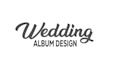 create clean and modern wedding album design
