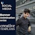 create social media banner