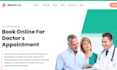 design medical, healthcare website, doctor website with appointment booking