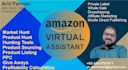 train amazon account handling and virtual assistant service