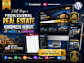 design a professional real estate wordpress website with houzez